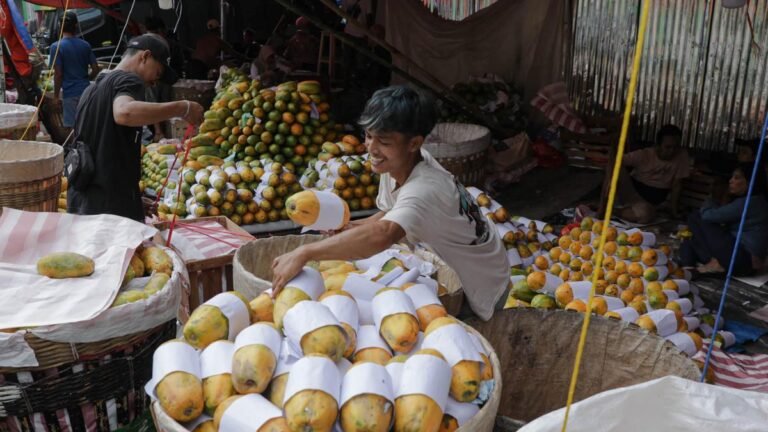 Pedagang Pasar Kramat Jati Mulai Beraktivitas di Lokasi Sementara