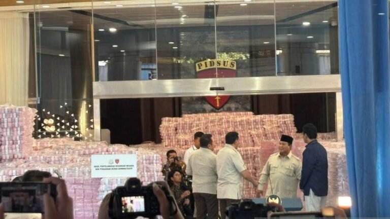 Sumber Dana Rp6,6 Triliun untuk Negara dari Penegakan Hukum
